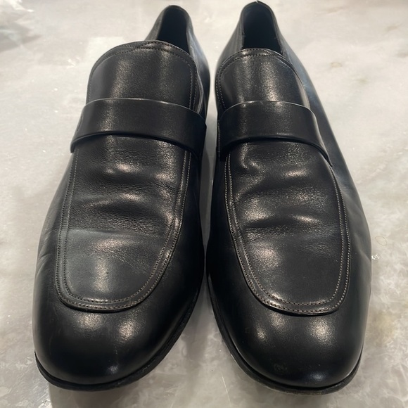 GUCCI Logo Leather Loafers Men\'s Size 8.5 AUTHENTIC main image 10